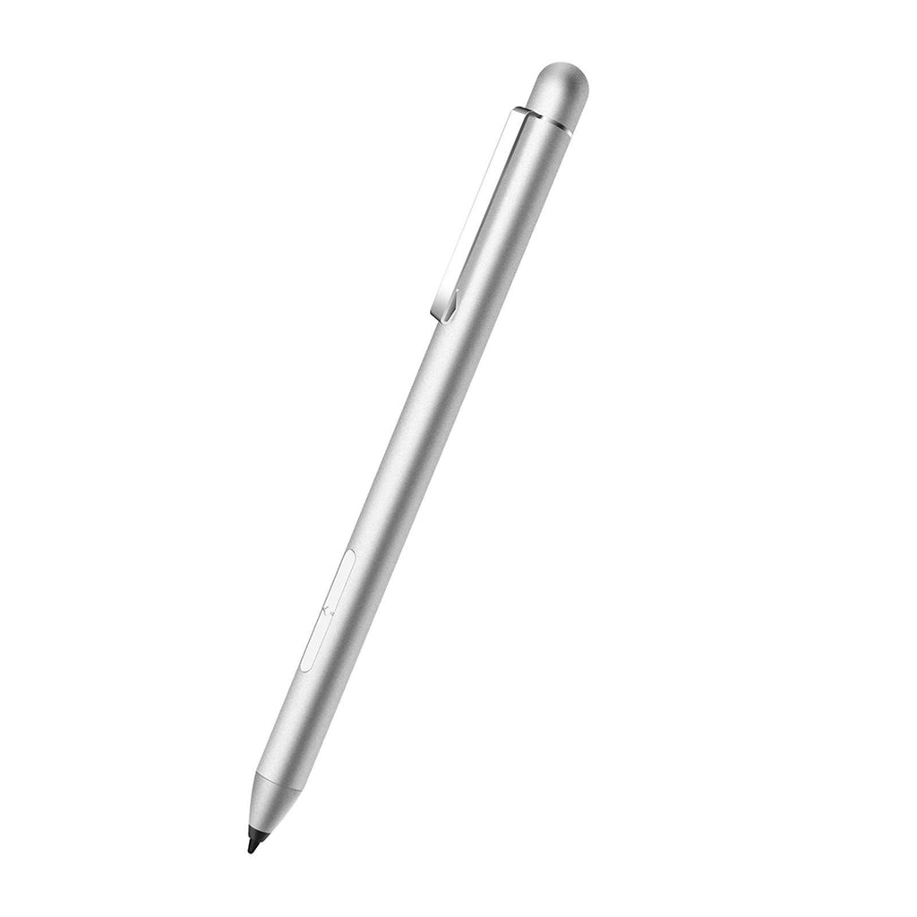 Active Pen for HP Pavilion x360 11m-ad0 14M-ba0 14-cd0 15-br0; HP Envy x360 15-bp0 15-bq0, x360 15-cn0, X2 12-e0xx,X2 12g0xx ; HP Spectre x360 13-ac0xx 15-blxxx (Silver)