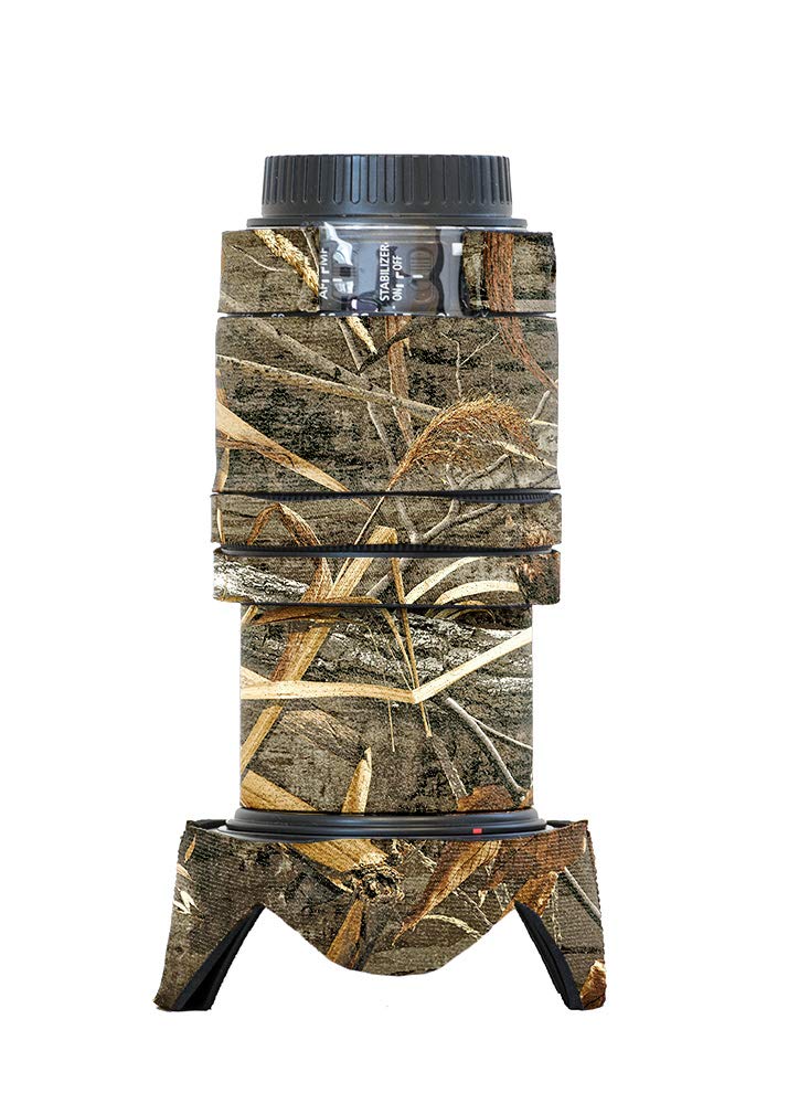 LensCoat Cover Camouflage Neoprene Camera Lens Cover Protection Canon EF-S 18-135 is STM, Realtree Max5 (lc18135mm5)