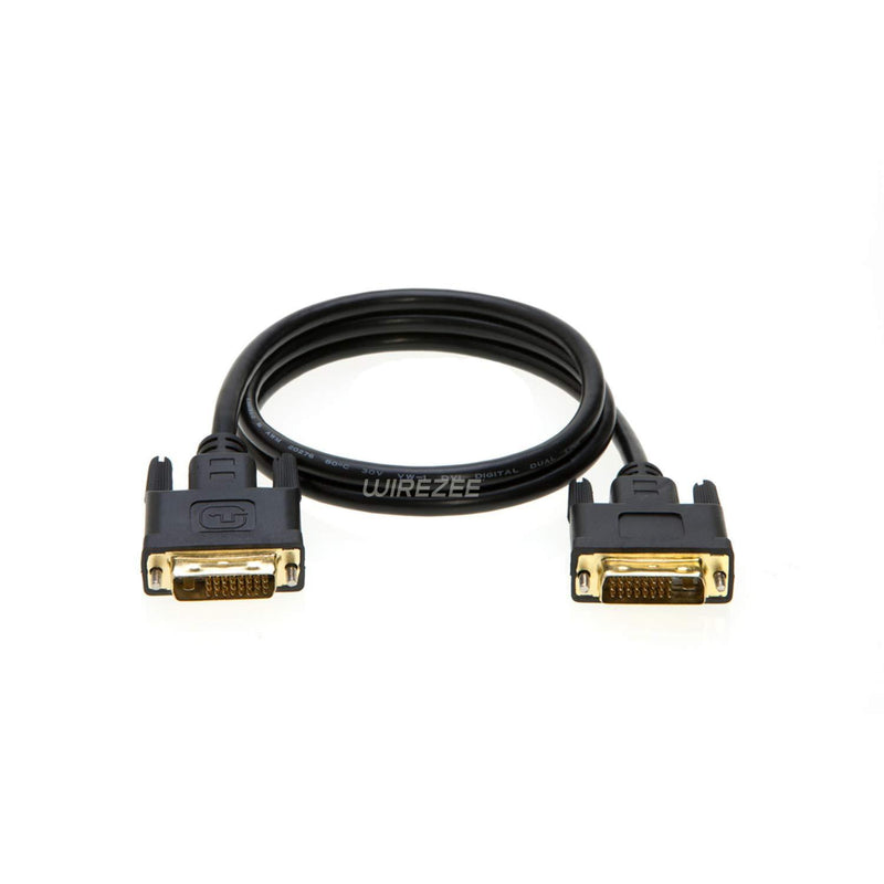 DVI-D Cable Dual Link DVI to DVI Male Wire 24+1 Pin 3ft 6ft 10ft 15ft 25ft (3FT)