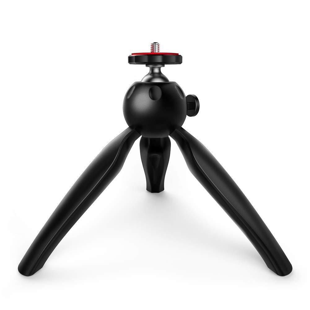 Projector Stand, Crosstour Lightweight Mini Tripod PS10, 360 Degrees Rotatable Ball Heads for Crosstour Projector P600 / S100 / Action Cam/Webcam
