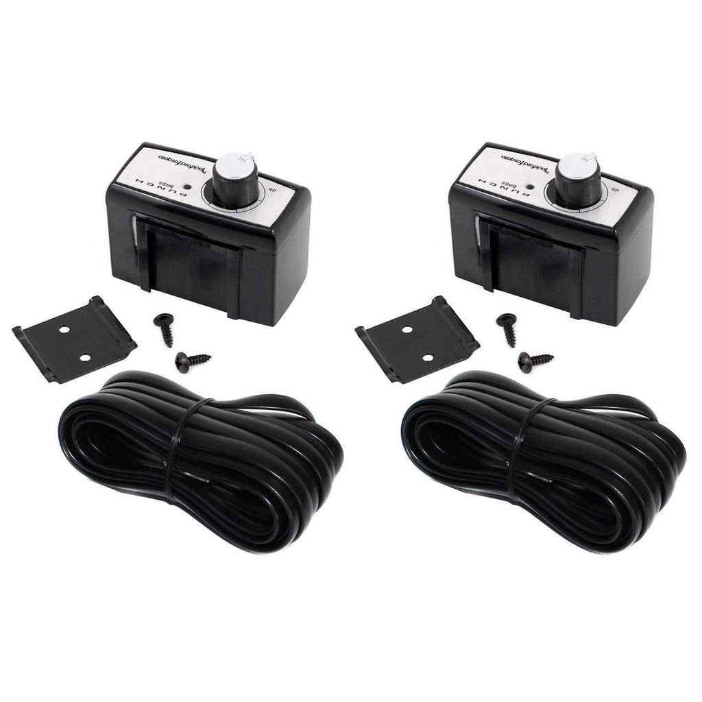 [AUSTRALIA] - Rockford Fosgate PB1 Remote Bass Control Punch Amps Subs Audio Stereo (2 Pack) 
