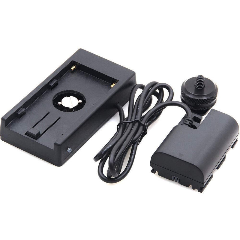 Fotga NP-F970 Battery Board to LP-E6 Dummy Battery Adapter Plate for Canon EOS R R5 R6 5D2 5D3 5D4 6D 6D 7D 60D 70D II 80D 90D DSLR Camera SmallHD 501 502 702 Monitor & Sony NP-F NP-F970 F960