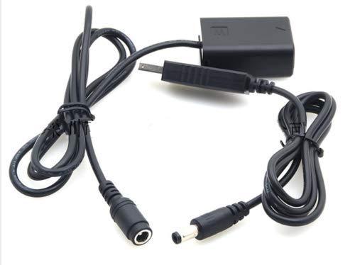 Fotga NP-FW50 DC Coupler Power Supply Dummy Battery with USB Cable for Sony NEX5 NEX7 DSC-RX10 II III IV A7 A7R A7S A7II A7RII A7SII A3000 A6000 A6100 A6300 A7000 A6400 A6500