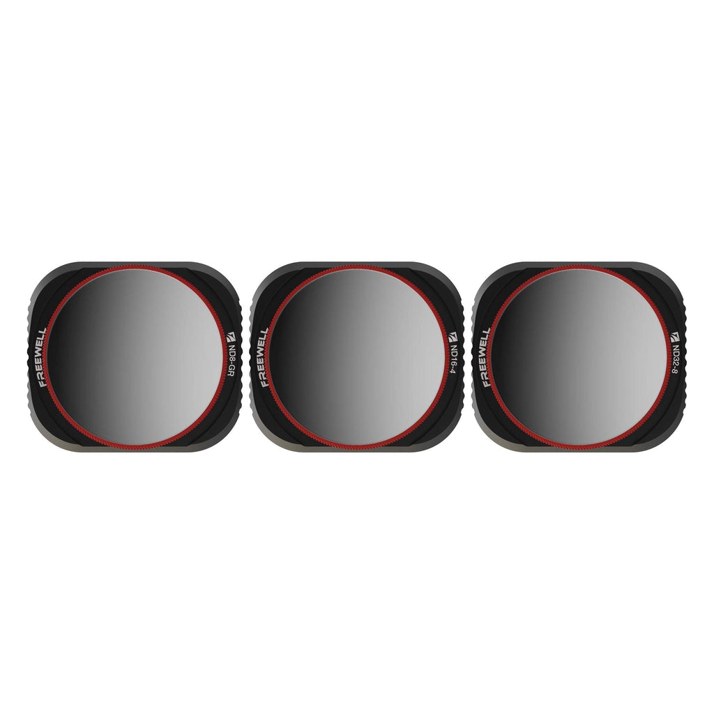 Freewell Landscape Gradient – 4K Series – 3Pack ND8-GR, ND16-4,ND32-8 Camera Lens Filters Compatible with Mavic 2 Pro Drone Mavic 2 Pro Landscape Gradient Kits