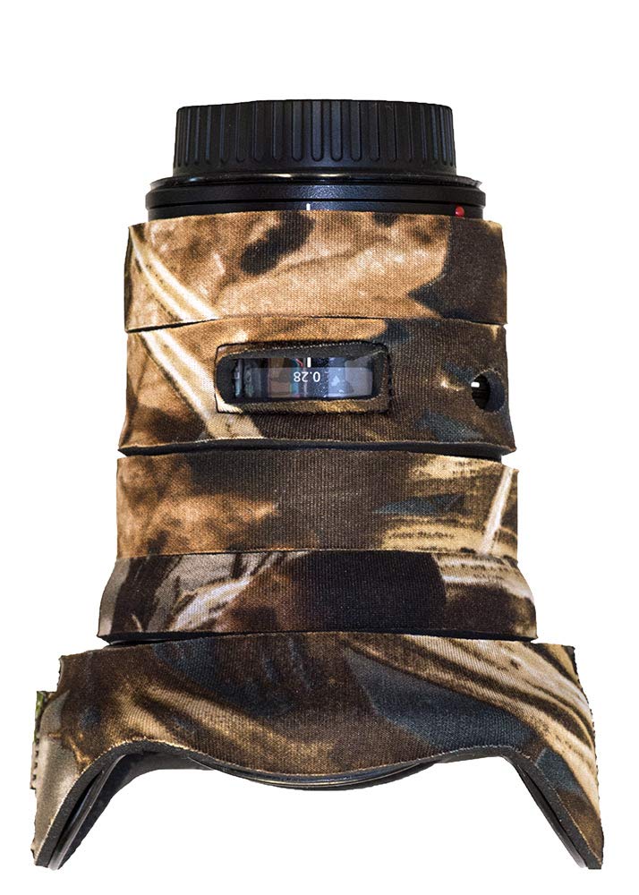 LensCoat lc1740m4 Camouflage Neoprene Lens Cover Protection Canon 17-40 F/4, Realtree Max4