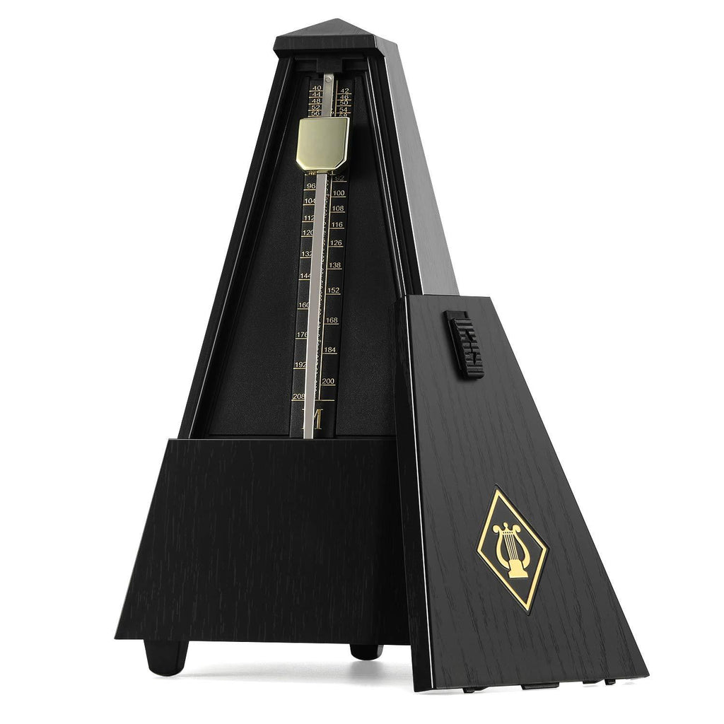 Donner Mechanical Metronome DPM-1 For Musician Guitar Piano Drum Violin Track Beat And Tempo Black