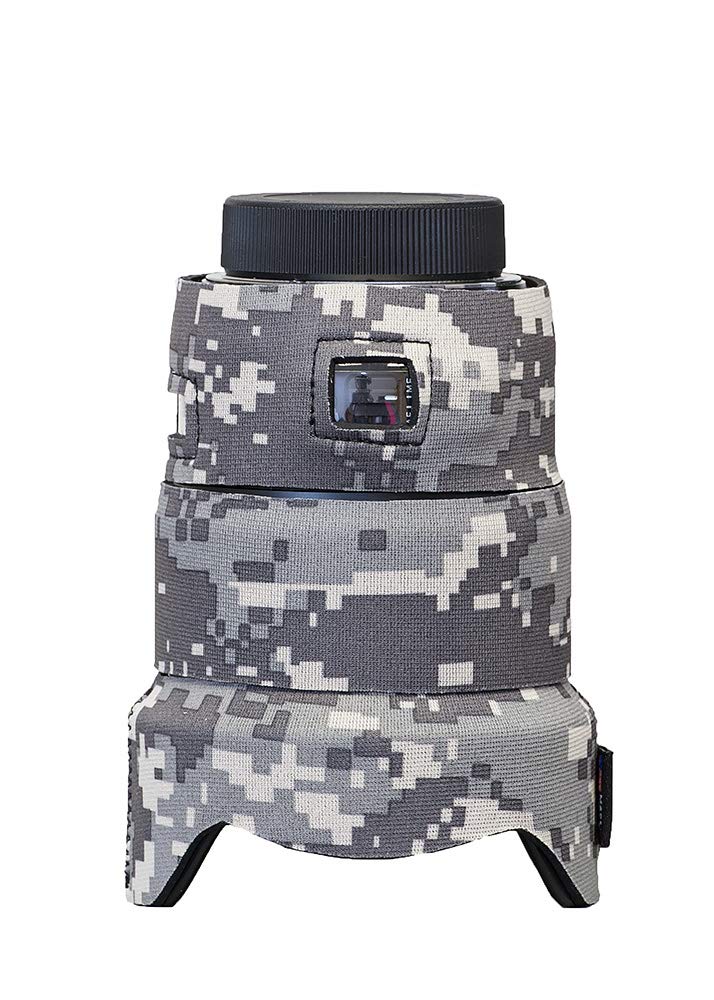 LensCoat Cover Camouflage Neoprene Camera Lens Cover Protection Sigma 20mm F/1.4 DG HSM Art, Digital Camo (lcs2014adc)