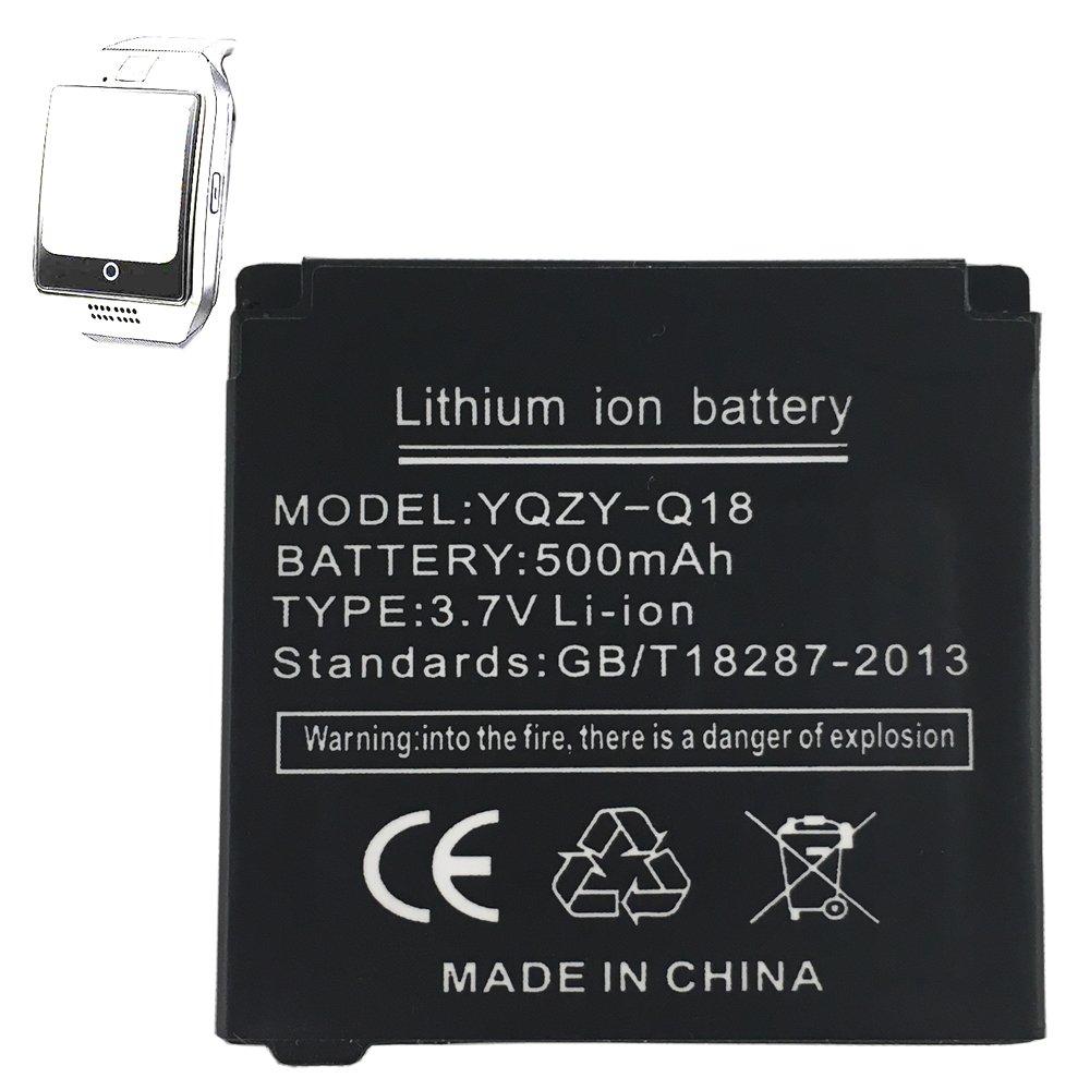 Smart Watch Lithium Battery 500MAH Capacity for Smart Watch Q18