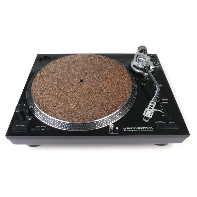 [AUSTRALIA] - Gerald Hi-Fi Cork & Rubber Record Mat - 3mm thick for Universal to All LP(Brown) 