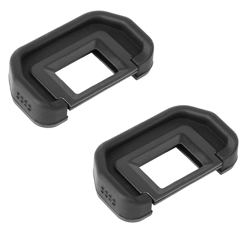 ChromLives Camera Eyepiece Eyecup Compatible with 18mm EB Replacement Viewfinder Protector Compatible with Canon EOS 80D 70D 60D 77D 50D Mark II 6D 6D Mark II 40D 30D 20D 20Da 10D 60Da A2 A2E D30 D60