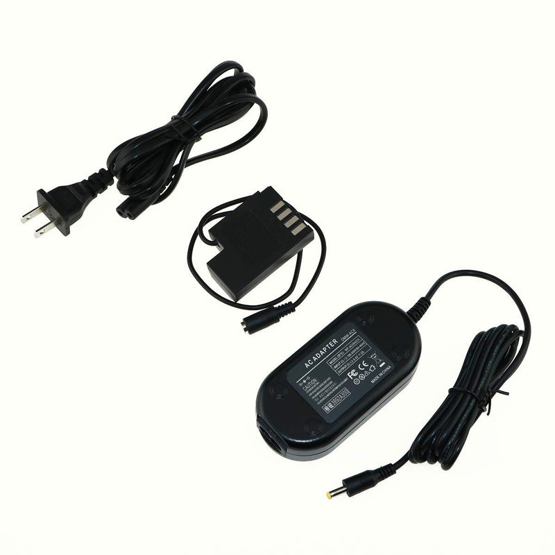 Glorich DMW-DCC12 Replacement AC Power Adapter Kit for Panasonic Lumix DMC-GH3,DMC-GH4,DMC-GH5 Digital Cameras,Fully-decoded, with Power Volume Display