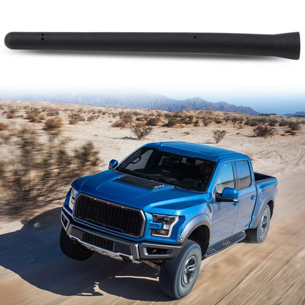 Custom Replacement 6 3/4 INCH Fit for Ford F150 / F-150 Raptor 2009-2018 Short Antenna Accessories