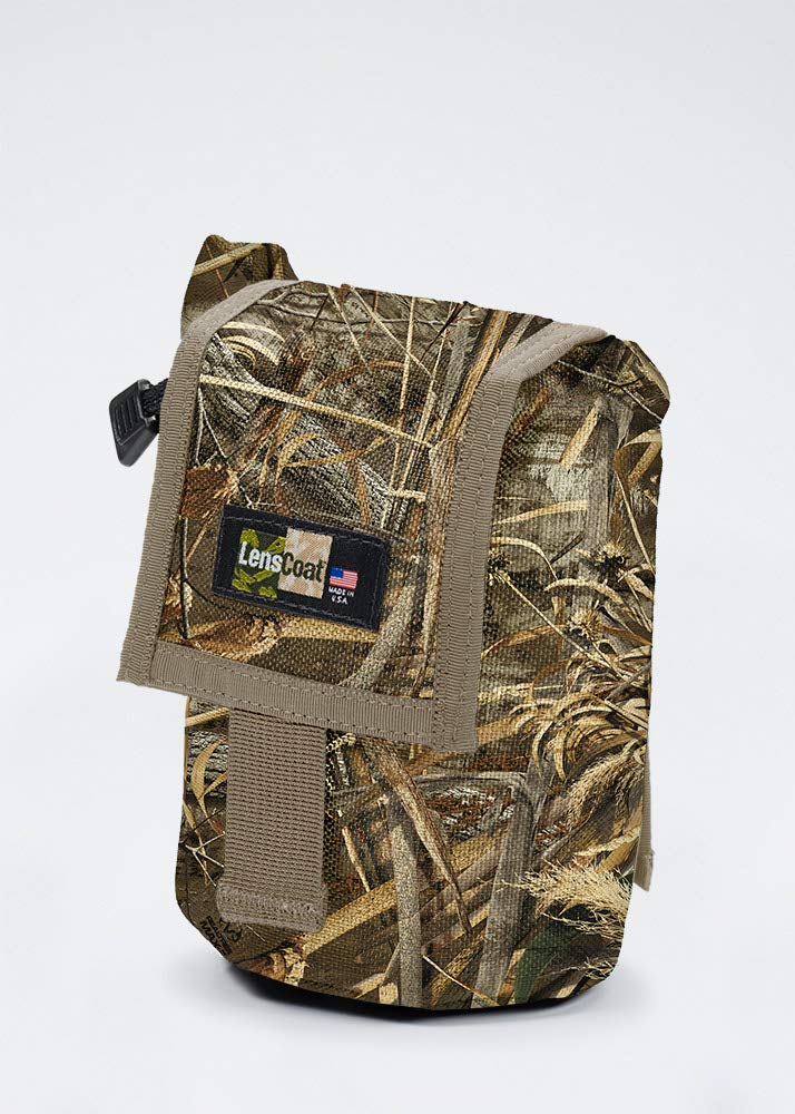 LensCoat LensPouch Camouflage Lens Pouch Protection Roll Up Molle Pouch Small, Realtree Max5 (lcrusmm5)