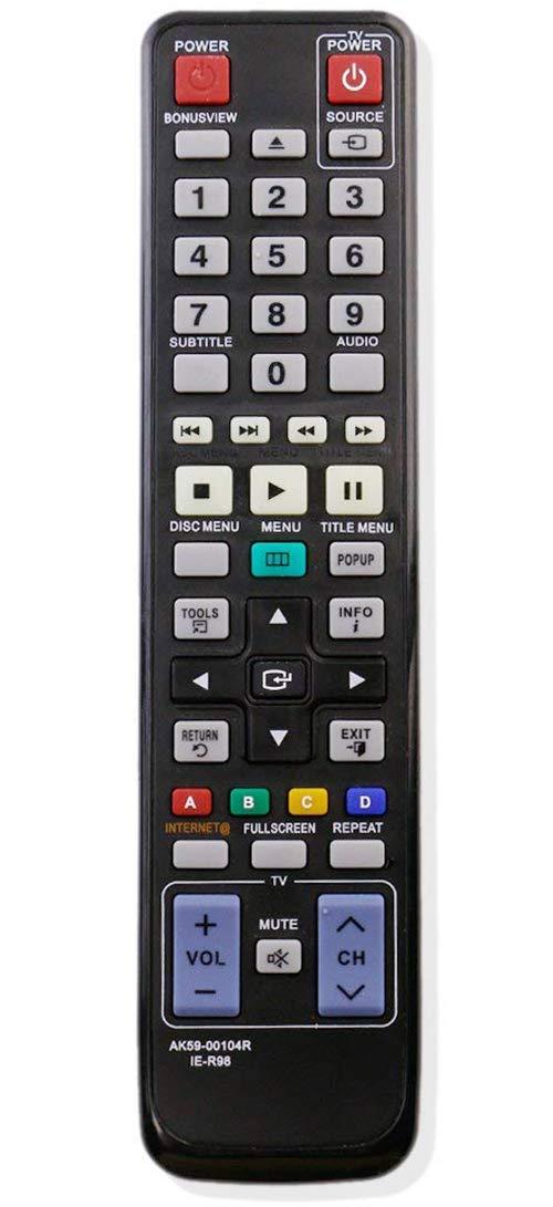 ALLIMITY AK59-00104R Replaced Remote Control Fit for Samsung Blu-Ray Player BD-D5490 BD-D5490/ZC BD-D5500 BD-D5500/ZA BD-D5500/ZC BD-D5500C BD-D5500C/ZA BD-D5700 BD-D5700/ZA BD-D6100C BD-D6100C/ZA