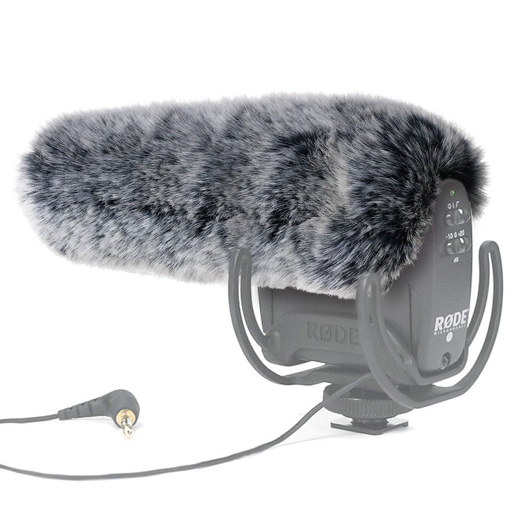 [AUSTRALIA] - YOUSHARES Microphone Deadcat Windscreen - Outdoor Wind Shield Mic Windshield Muff Fur Custom Fit for Rode VideoMic Pro Camera Microphone 