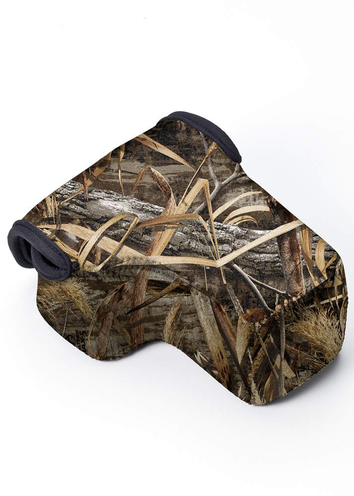 LensCoat Camouflage Neoprene Camera Protection Pouch Bodybag Compact W/Lens, Realtree Max5 (lcbbclm5)