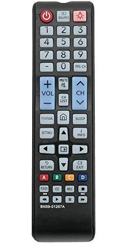 ALLIMITY BN59-01267A Replaced Remote Control Fit for Samsung TV UN24M4500A UN32M4500A UN32M4500AF UN32M530 UN32M5300 UN32M5300AF UN32M530D UN40M5300 UN43M5300 UN49M5300 UN49M5300AF UN50M5300