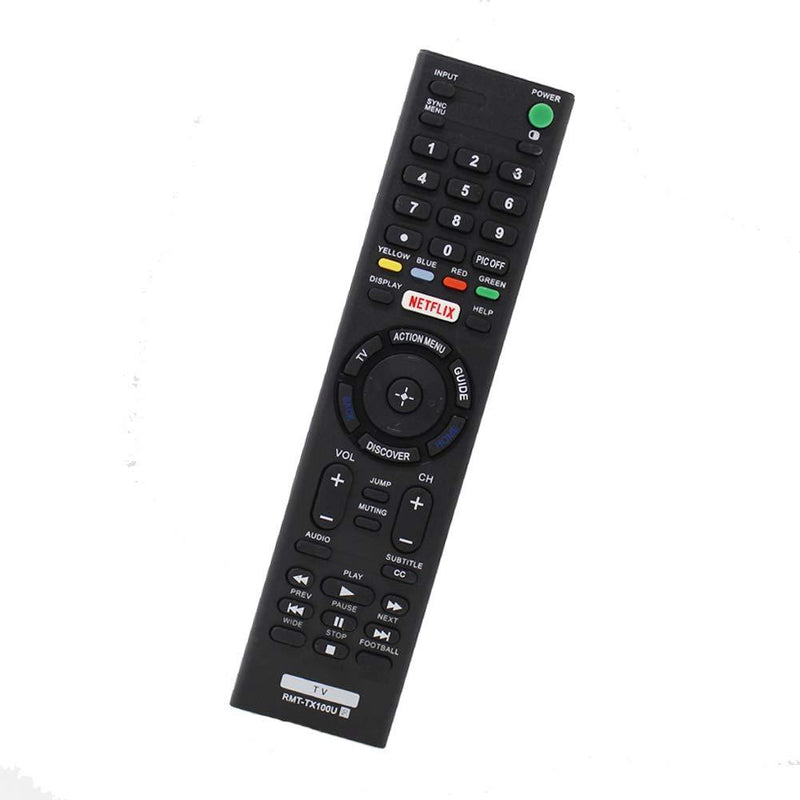New LED 4K UHD Smart TV Remote Control RMT-TX100U Compatible for Sony Bravia TV XBR-65X890C XBR-55X890C XBR-55X850C XBR-49X830C XBR-43X830C XBR-75X880C KDL-75W850C KDL-65W850C XBR-75X940C XBR-65X930C