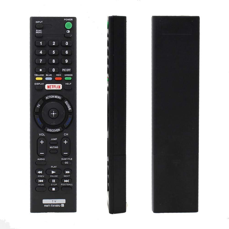 New Universal RMT-TX100U Replacement Remote Control for Sony XBR-55X855C KDL-50W800C KDL-50W800380 KDL-50W800BUN1 LED HDTV Smart HD TV