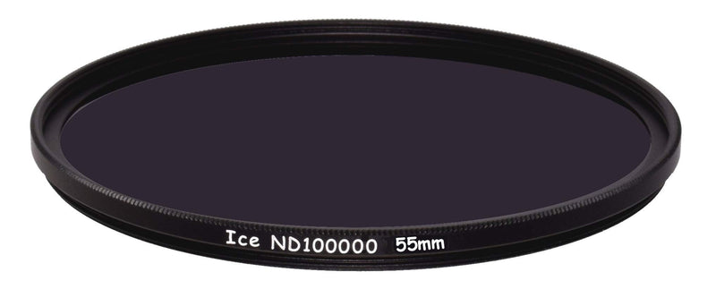 ICE 55mm ND100000 Optical Glass Filter Neutral Density 16.5 Stop ND 100000 55