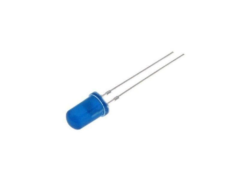 E-Projects B-0005-J03 Diffused Blue LEDs, Blue Lens, Blue Light, 5 mm (Pack of 100)