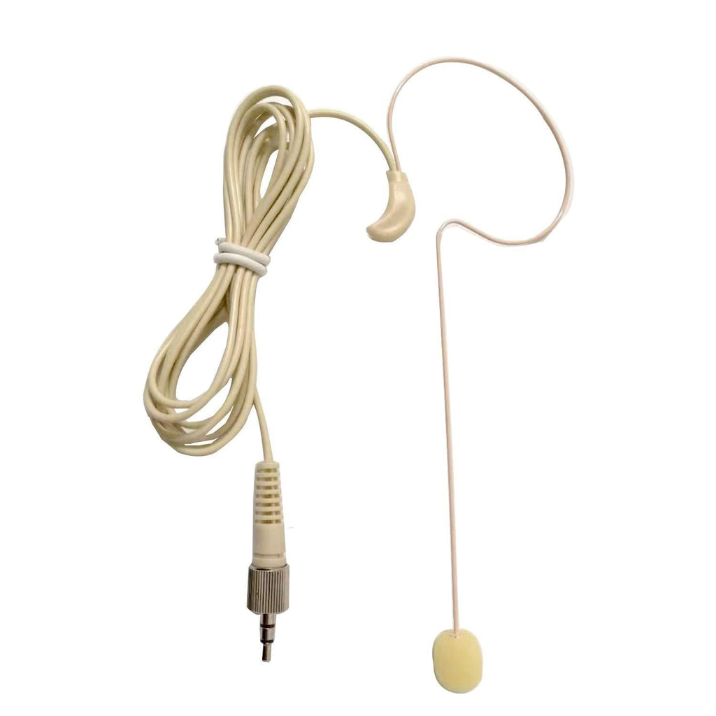 [AUSTRALIA] - SHENGGU Wired Headset Boom Microphone Single Ear-Hanging with Screw Lock TRS 3.5mm - Headworn Omni-Directional Condenser Mic 