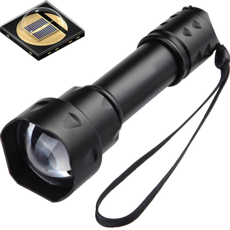 [AUSTRALIA] - Skysted® S20 OSRAM 5W 850nm IR Illuminator LED Single Mode 38mm Zoom Long Distance Infrared Light Torch Night Vision Waterproof Hunting Flashlight with Remote Switch,for Coyote Hog Predator Ir 850nm 