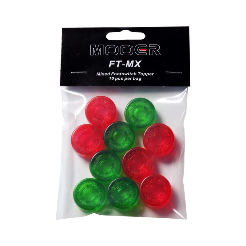 [AUSTRALIA] - MOOER Red&Green Guitar Effects Pedal Footswitch Toppers 