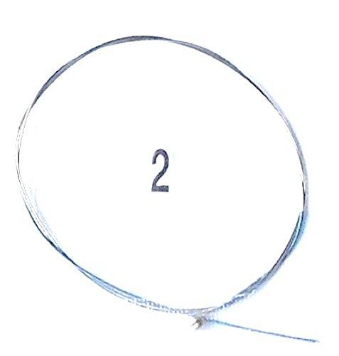 Generic 2nd D 14 inch Single Viola Strings Carbon Steel Core Aluminium Wound Single 14 inch 2D