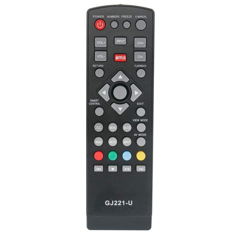 GJ221-U Replacement Remote Control Applicable for Sharp LCD Aquos 4K TV LC-43UB30U LC-50UB30U LC-55UB30U LC-65UB30U LC43UB30U LC50UB30U LC55UB30U LC65UB30U