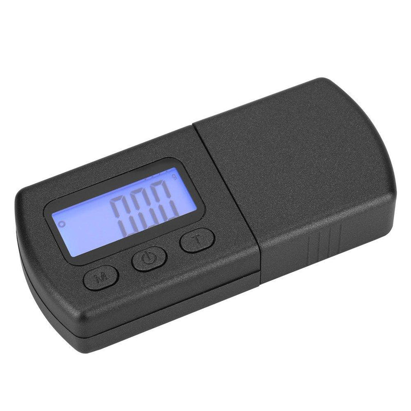 Zerone LCD Digital Cartridge Stylus Tracking Force Gauge Scale 0.01g with 5g Calibration Weight for Phono Cartridge