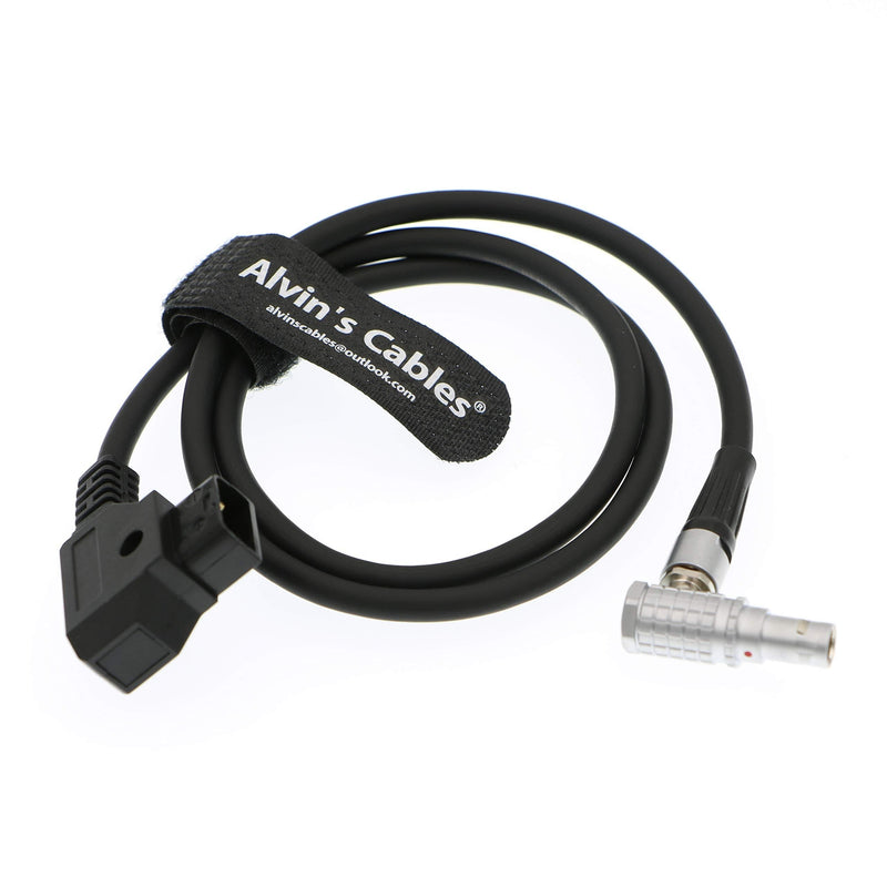 Alvin's Cables Motor Power Cable for DJI Follow Focus System Right Angle 6 Pin Male to D Tap