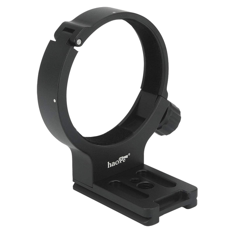 Haoge LMR-C100 Lens Collar Replacement Foot Tripod Mount Ring D for Canon EF 100mm f/2.8L Macro is USM Lens Built-in Arca Type Quick Release Plate