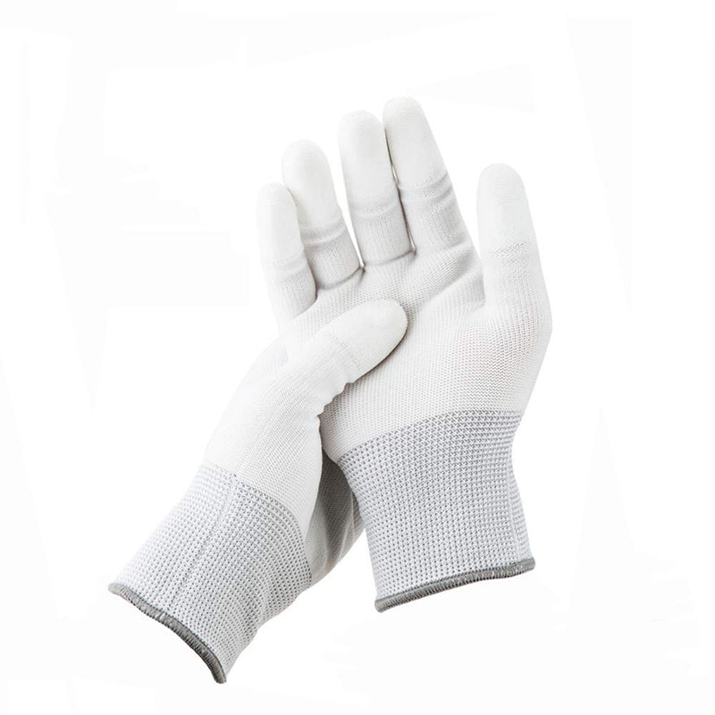 JJC Polyester Anti-Static Cleaning Gloves for Cleaning Camera Lens CCD CMOS Sensor or Other Precision Instruments with Free Size -2 Pair 2 Pairs