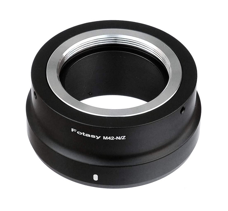 Fotasy Adjustable M42 Lens to Nikon Z Mount Adapter, M42 Z Mount, M42 Nikon Z, M42 Nikon Z Mount Adaptor fits M42 Screw Mount Lense & Nikon Z Mirrorless Camera Z5 Z50 Z6 Z7 Z6 II Z7 II M4 - Nikon Z