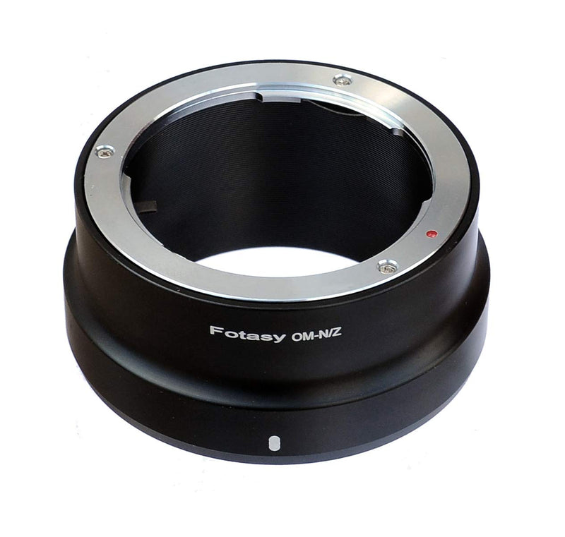 Fotasy Olympus OM Lens to Nikon Z Mount Adapter, OM Nikon Z Mount Adapter, OM Z Mount, Olympus OM NZ Adapter, fits Olympus OM Lense & Nikon Z Mirrorless Camera Z5 Z50 Z6 Z7 Z6 II Z7 II OM-Nikon Z