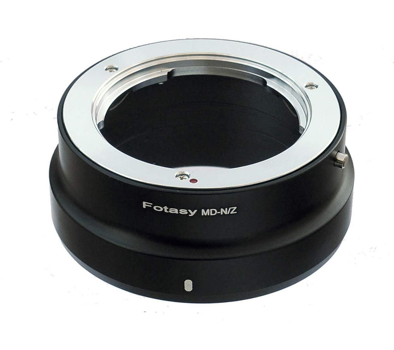 Fotasy Minolta MD Lens to Nikon Z Mount Adapter, MD Lens to Nikon Z Adapter, Nikon Z MD, fits Minolta MD Rokkor Lens & Nikon Z Mirrorless Camera Z5 Z50 Z6 Z7 Z6 II Z7 II MD - Nikon Z