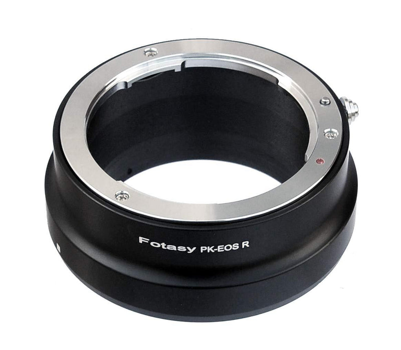 Fotasy Copper PK Lens to Canon EOS RF Mount Adapter, Pentax K EOS R Adapter, Compatible with Pentax K Mount Lense & Canon EOS R Mirrorless Camera EOS R RP Ra R5 R6 PK - EOS R