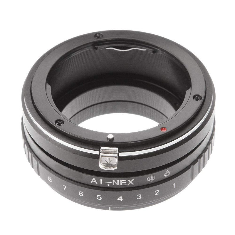 Tilt Shift Adapter Ring for Nikon AI F Lens to E Mount Camera A7 R II A6500 A6000