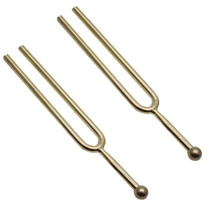 Timiy Tuning Fork, Key of A and C set,Gold V3