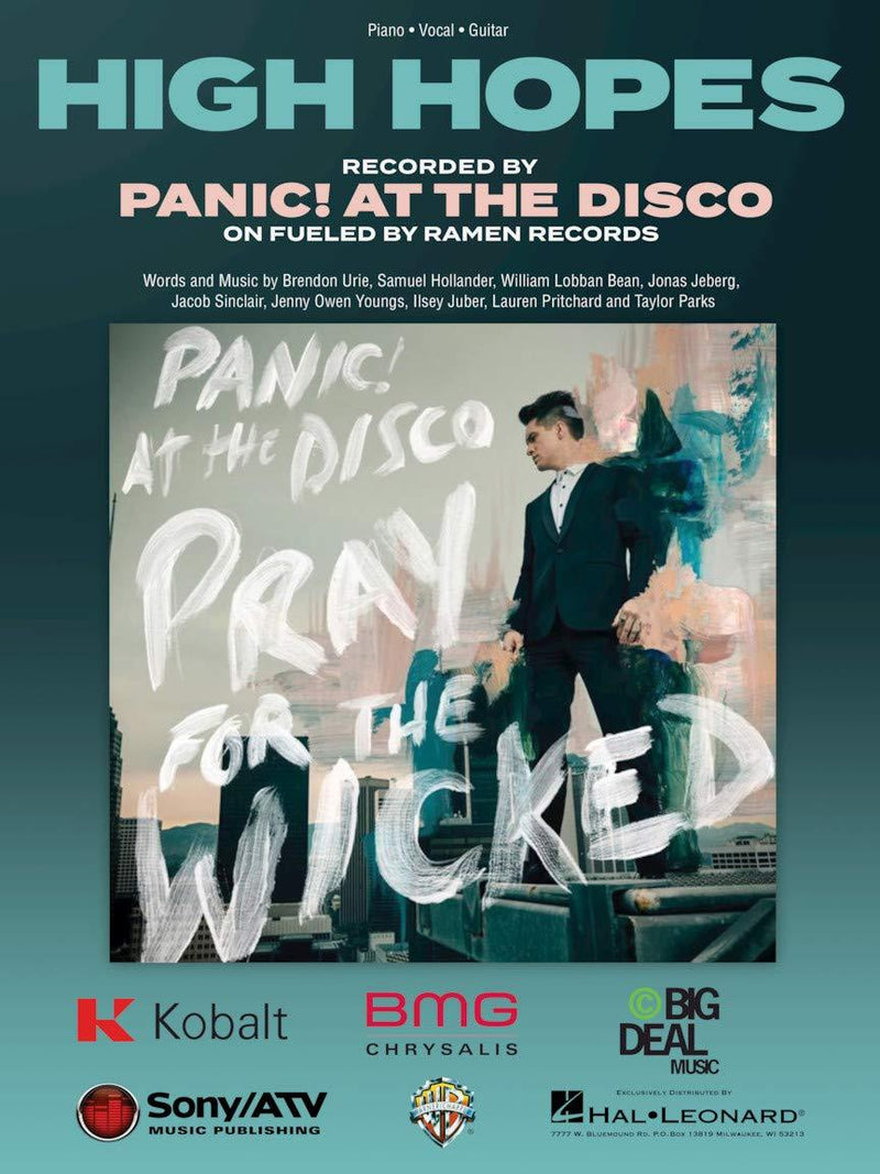 Hal Leonard High Hopes-Panic! At The Disco-Piano/Vocal/Guitar