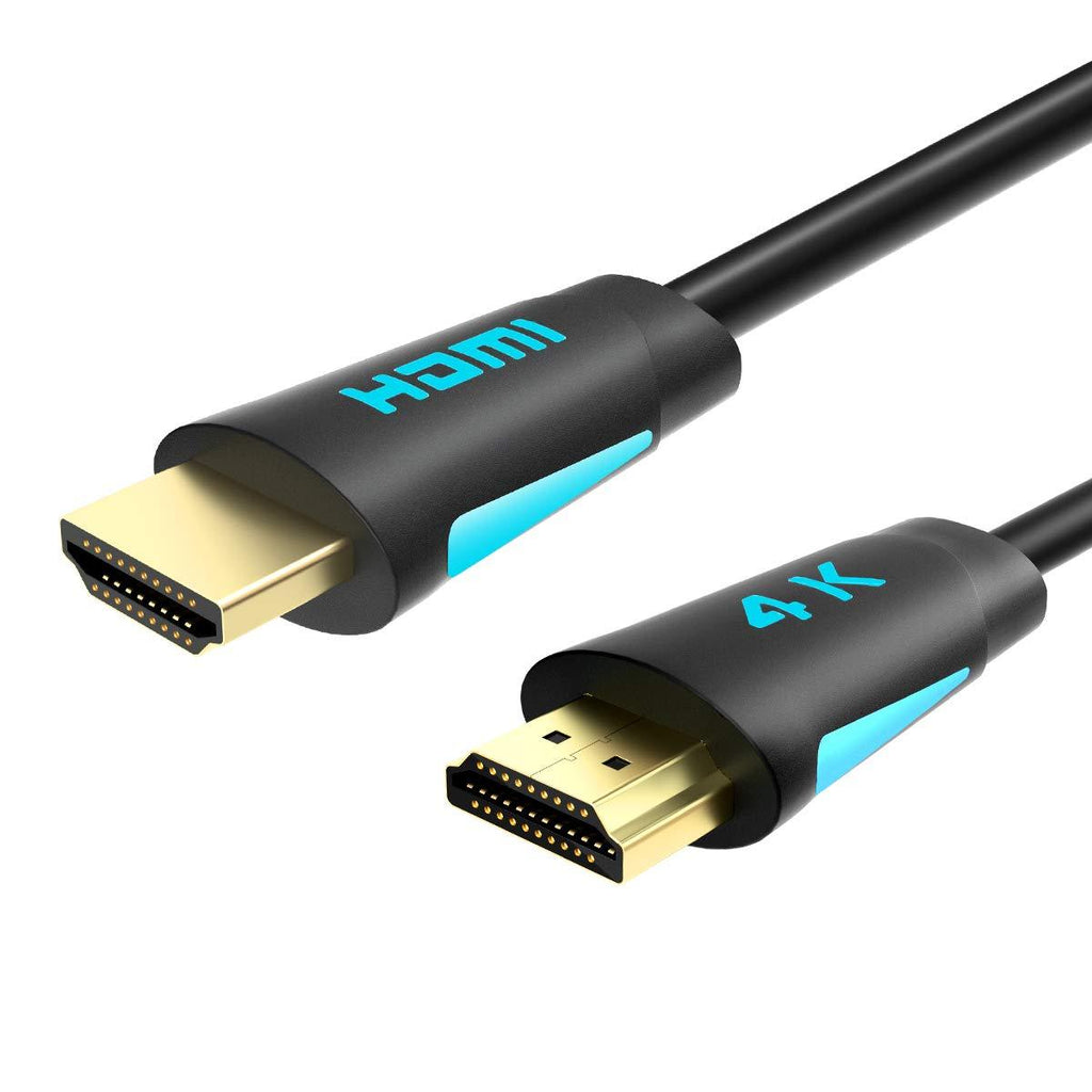 TESmart 2 Pack 13 ft High Speed with Ethernet 4K@60Hz 4:4:4 HDMI Cables, Premium HDMI Cord Type, Supports HDMI V2.0 4K 60Hz HDR 4M/13ft-2Pack