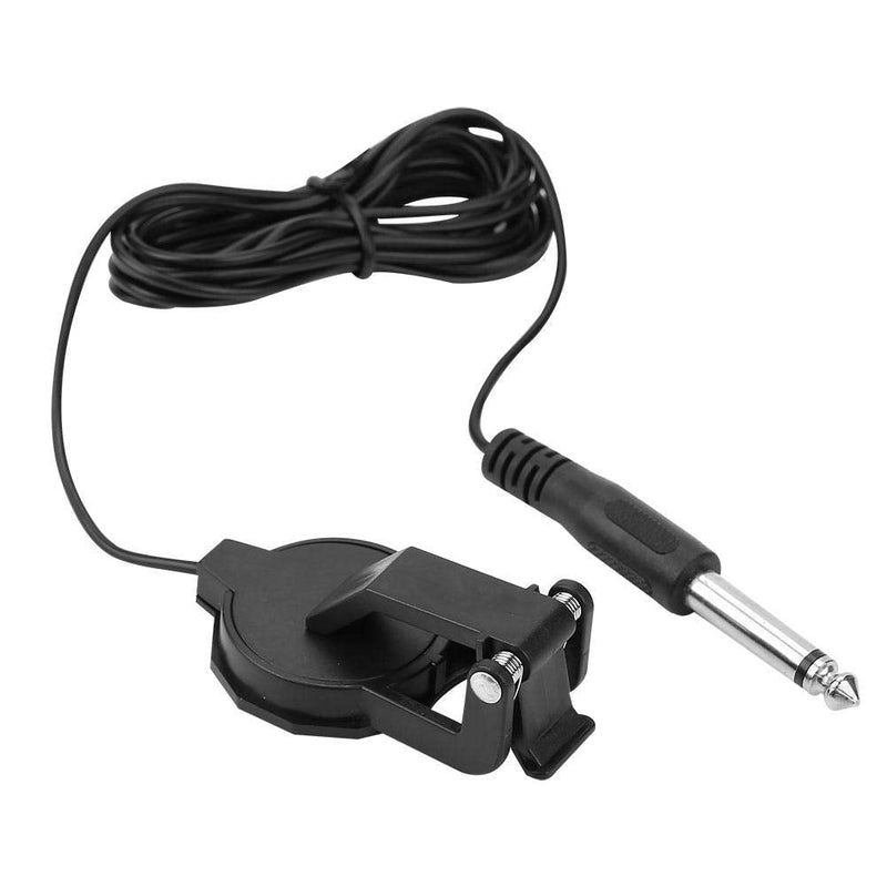 Violin Pickup, 3m 6.35mm Audio Jack Clip-on Microphone Piezo Violin Acoustic Guitar Pickup