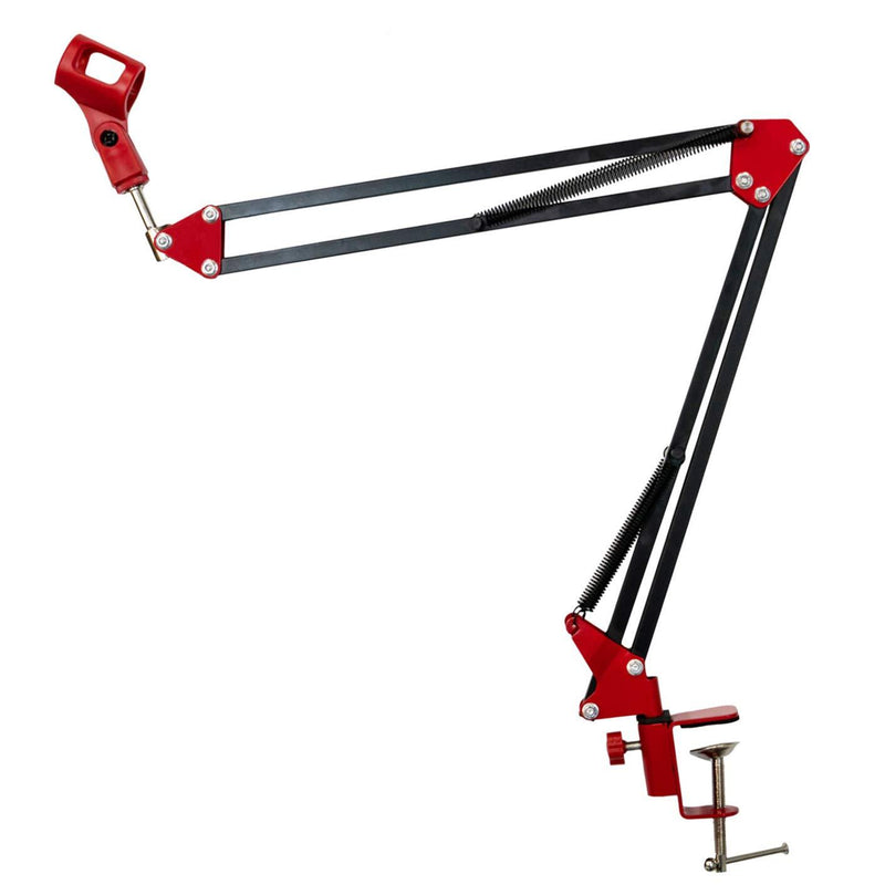 [AUSTRALIA] - Deco Gear Adjustable Microphone Suspension Boom Scissor Arm Stand with Microphone Clip 