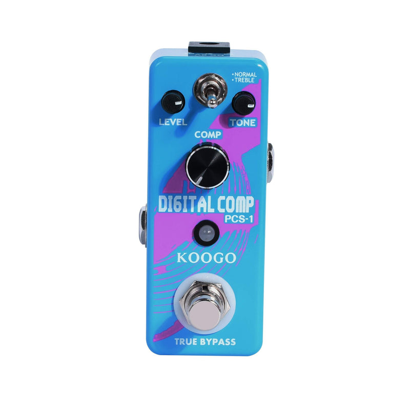 Koogo Compressor Pedal Analog Compression Ultimate Comp Effect Pedals for Electric Guitar Bass …