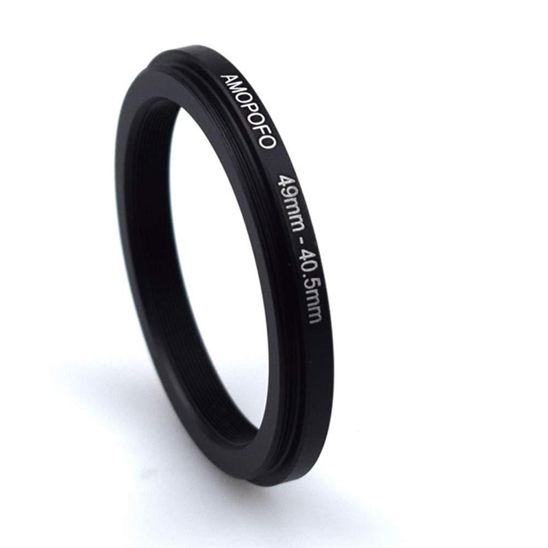 Universal 49-40.5mm /49mm to 40.5mm Step-Down Ring Filter Adapter for UV,ND,CPL,Metal Step-Down Ring Adapter