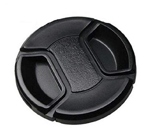 49mm Lens Cap Front Cover Protector Snap On Center Pinch for Camera Canon Nikon Sony DSLR