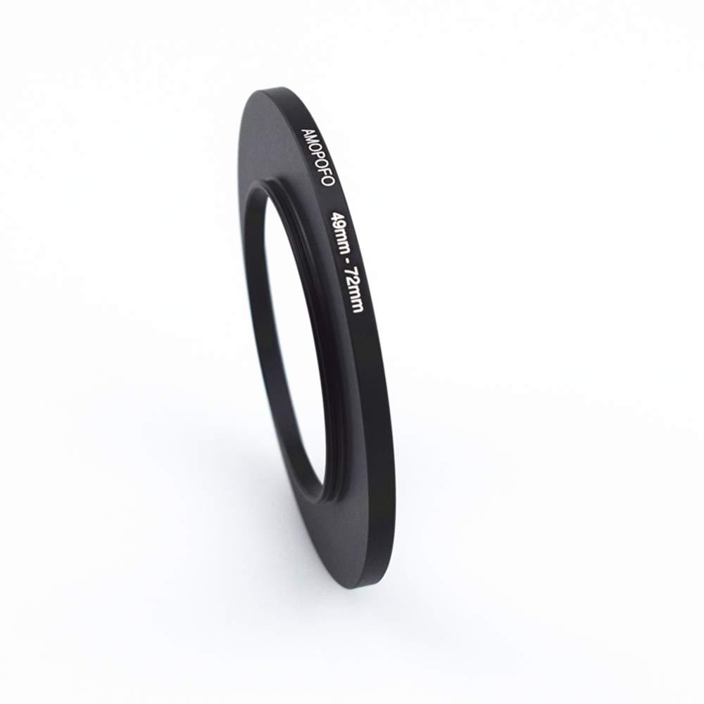 Universal 49-72mm /49mm to 72mm Step Up Ring Filter Adapter for UV,ND,CPL,Metal Step Up Ring Adapter