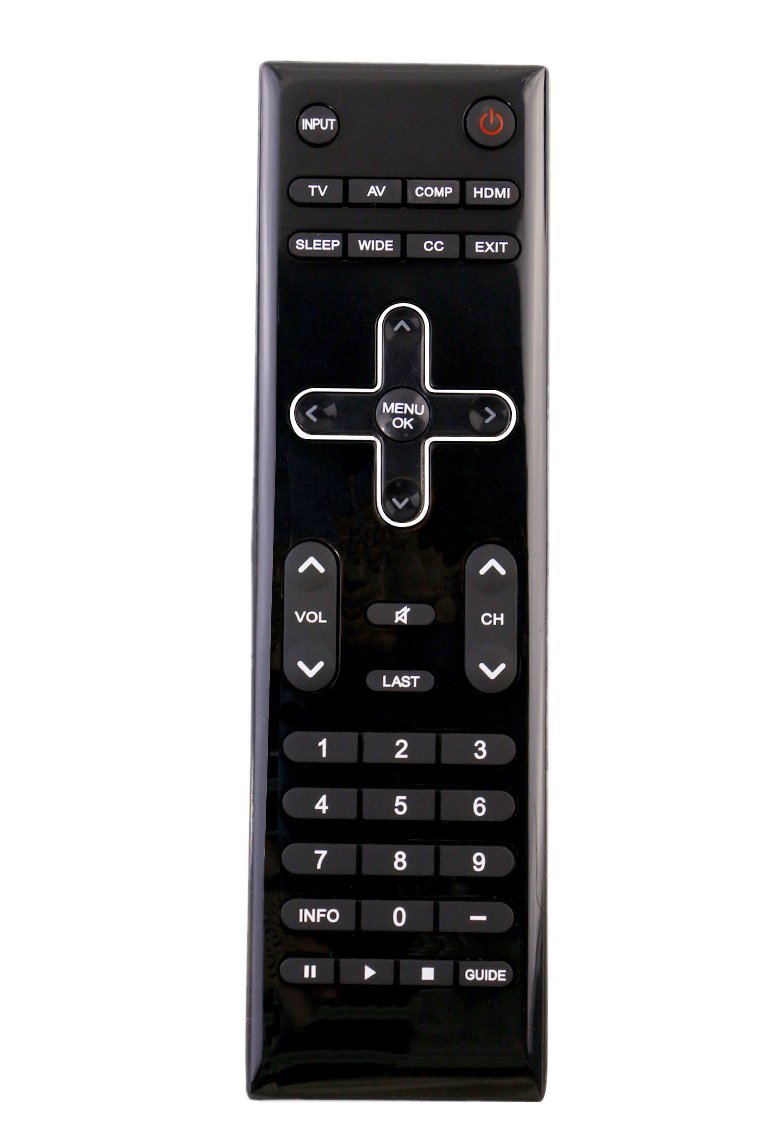 AULCMEET VR10 Remote Control Compatible with VIZIO TV M260VA M320VA M220VA M190VA E190VA E220VA E260VA E261VA E320VA E321VA E370VA E371VA E420VA E421VA E470VA E550VA M190VA M220VA M220VA-CA M260MV