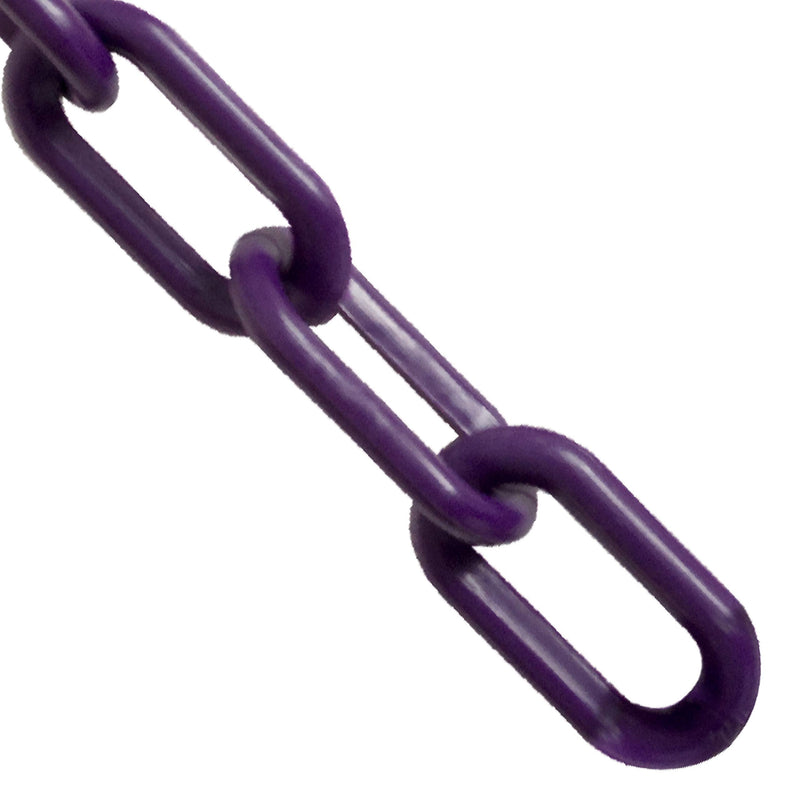 [AUSTRALIA] - Mr. Chain Plastic Barrier Chain, Purple, 1-Inch Link Diameter, 25-Foot Length (10023-25) 